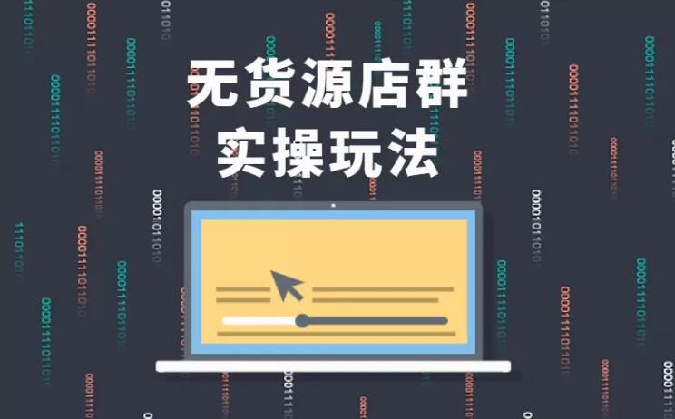 无货源店群实操玩法，蓝海选品的独特思路，店群软件操作方法（45节视频课）-大东资源库