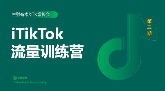 2020最新TikTok流量增长训练营（完结）附PPT-大东资源库