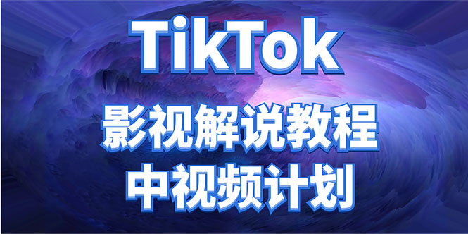 外面收费2980元的TikTok影视解说、中视频教程，比国内的中视频计划收益高-大东资源库