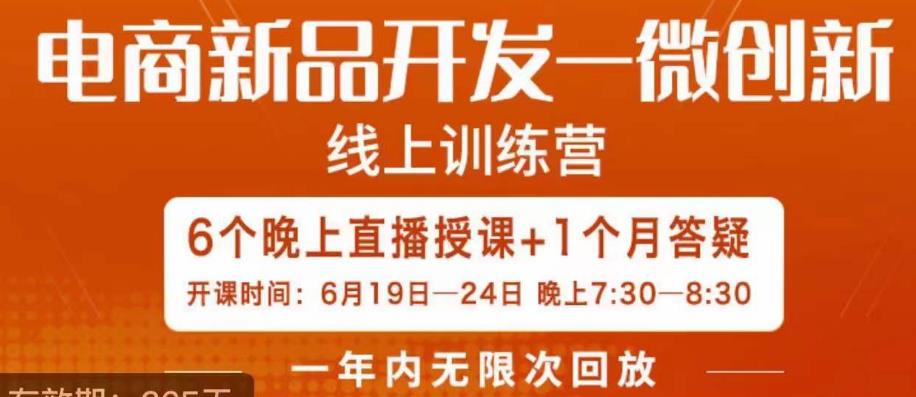 南掌柜·电商新品开发——微创新，电商新品微创新是你企业发展的护城河-大东资源库