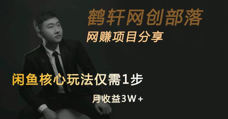 闲鱼核心玩法不卖货也能1年变现20W，玩法简单-大东资源库