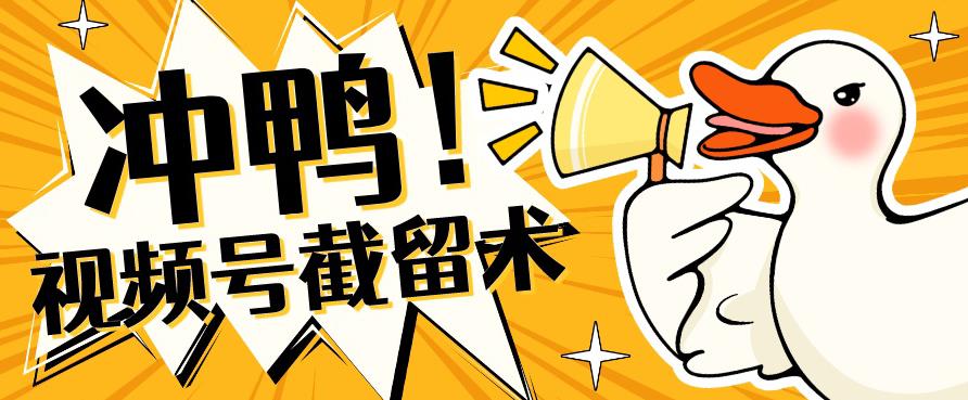 全球首发-视频号无限截留术-你不知道的流量沃土-大东资源库