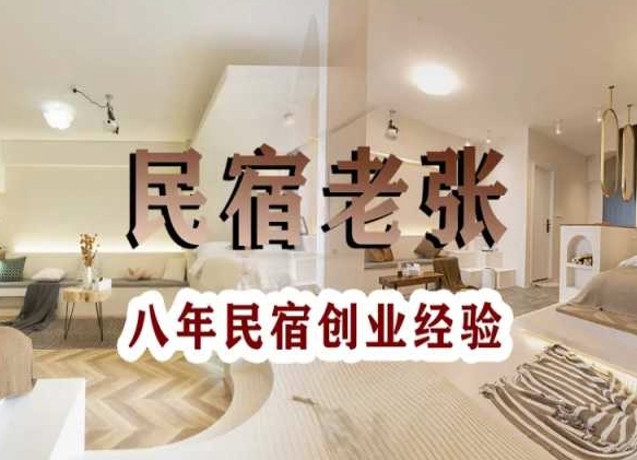 民宿创业：十年民宿实战干货，拒绝纸上谈兵，手把手教你从0到1做民宿-大东资源库