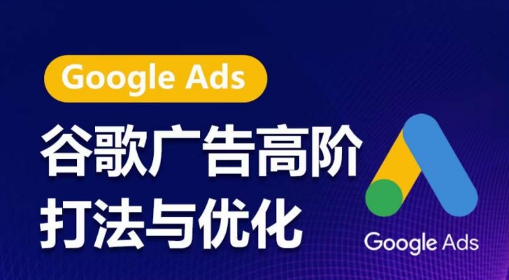 谷歌广告高阶打法与优化，凝结行业精华的谷歌广告体系课程，带你抓住流量红利，最大化ROI-大东资源库