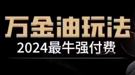 2024最牛强付费，万金油强付费玩法，干货满满，全程实操起飞-大东资源库