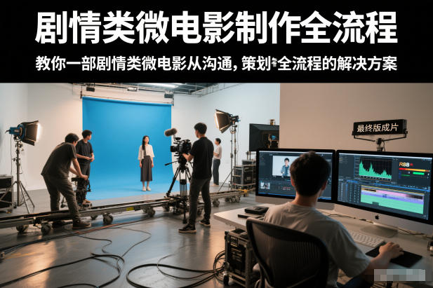 剧情类微电影制作全流程，教你一部剧情类微电影从沟通，策划到拍摄制作全流程的解决方案-大东资源库