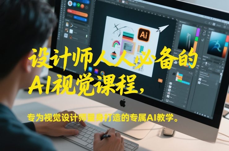 设计师人人必备的AI视觉课程，专为视觉设计师量身打造的专属AI教学-大东资源库