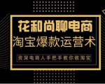 花和尚·天猫淘宝爆款运营实操技术，手把手教你月销万件的爆款打造技巧-大东资源库