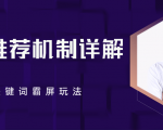 B站推荐机制详解，利用推荐系统反哺自身，视频关键词霸屏玩法（共2节视频）-大东资源库