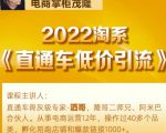 茂隆2022直通车低价引流玩法，教大家如何低投入高回报的直通车玩法-大东资源库