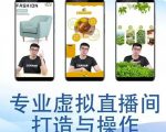 个人虚拟直播间的搭建与操作，专业虚拟直播间的打造与操作-大东资源库