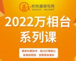 秋秋漫画电商2022万相台系列课，最新拉爆技术，助力打爆核心品类的同时，实现整体增长-大东资源库