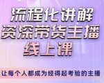 婉婉-主播拉新实操课，流程化讲解资深带货主播，让每个人都成为经得起考验的主播-大东资源库