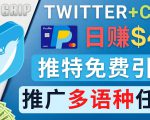 通过Twitter推广CPA Leads，日赚46.01美元 - 免费的CPA联盟推广模式-大东资源库