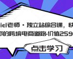 Daniel老师·独立站综合课，快速开启你的跨境电商道路-价值2599元-大东资源库