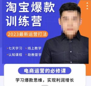 爱上黄昏·淘宝爆款训练营，2023最新运营打法，学习爆款思维，实现利润增长-大东资源库