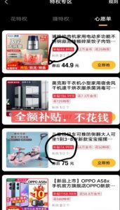 最新1分购项目，撸货变现勤快的一天几十，有想法的一个月几千-大东资源库