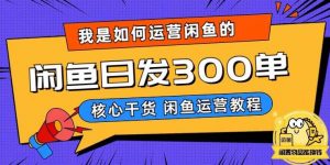 我是如何在闲鱼卖手机的，日发300单的秘诀是什么？【揭秘】-大东资源库