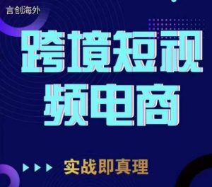 钧哥TikTok短视频底层实操，言创海外跨境短视频，实战即真理-大东资源库