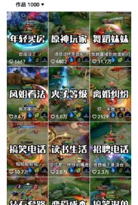 副业拆解：抖音王者荣耀游戏变现副业项目，视频版一条龙实操玩法分享给你-大东资源库