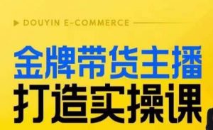 金牌带货主播打造实操课，直播间小公主丹丹老师告诉你，百万主播不可追，高效复制是王道！-大东资源库