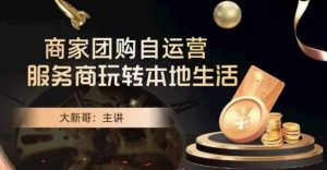 大新哥·商家团购自运营-玩转本地生活-大东资源库