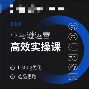 亚马逊运营高效实操课，Listing优化，选品思路-大东资源库