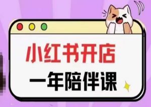 三九小红书开店一年陪伴课(更新)，从0到1玩赚小红书开店-大东资源库