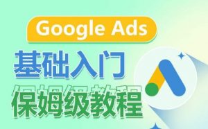 Google Ads基础入门保姆级教程，​系统拆解广告形式，关键词的商业认知，谷歌广告结构-大东资源库
