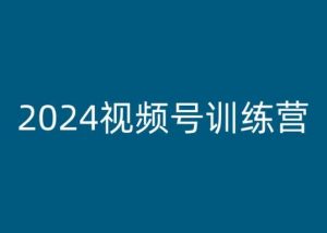 2024视频号训练营，视频号变现教程-大东资源库