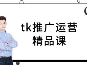 tk推广运营精品课-tiktok跨境电商教程-大东资源库