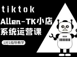 TK小店系统运营课-tiktok跨境电商教程-大东资源库