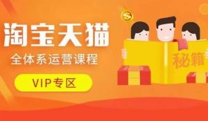 淘宝天猫全体系运营课程【9月24更新】，店铺全系运营、动销玩法、擦边球玩法等等-大东资源库