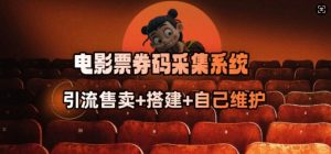 电影票券码采集系统_从商户放单转型做抢单达人-大东资源库