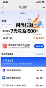 闲鱼虚拟资料月入过W，0成本，自动发货，双层收益-大东资源库