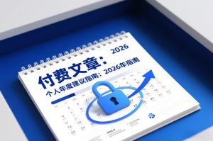 付费文章：个人年度建议指南：2026年指南-大东资源库
