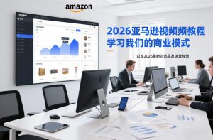 2026亚马逊视频教程，学习我们的商业模式，以及2026最新的选品及运营经验-大东资源库
