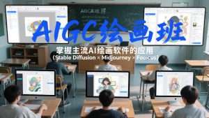 AIGC绘画班，掌握主流Ai绘画软件的应用（Stable Diffusion x Midjourney x Fooocus）-大东资源库