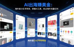 AI出海賺美金：海外版小红书带货，掌握AI工具，抢占海外流量红利（更新2026）-大东资源库